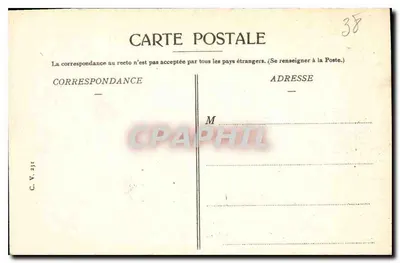 O Ponte de Goule-Noire e a Bourne — Dauphiné — Verso