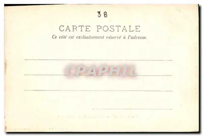 Grande-Chartreuse — A Capela de São Luís — Papeterie das Alpes Eug. Robert, Grenoble — Verso