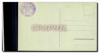 Portada de la Grande-Chartreuse — El Refectorio — Ci. A.V. n°72 — Reverso