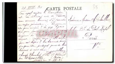 A Abadia de Saint-Marcellin - O Portal e a Fachada - Dauphiné - Ao redor de Saint-Marcellin (século XIII) - Detroyat editor — Verso