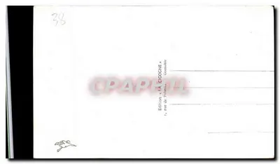 Jezioro Chambon — Isère — Wydawnictwo « LA CIGOCNE » Grenoble — Rewers