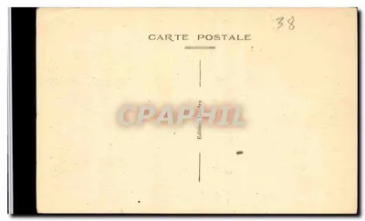アンティーク絵葉書 ボワロンのパークとラ・ピース・ド・アューおよびヴーイズの斜面 — 裏面