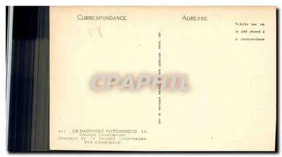 Grand Chaumont — Vista geral — Editor: N. Lefèvre e Cie, Paris — Verso
