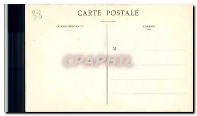 Sassenage — A Queda das Prises e Grutas das Cuyes — Edição e Guilda Perrin — Verso