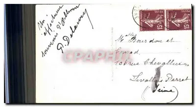 Oisans (820) — Vista generale e Rochers Russieux (2627) — CEP — Verso
