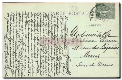 Grenoble — Most Szpitalny i Alpy — Wydawca nieznany, nr 414 — Rewers