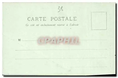 La Grande Chartreuse — O Grande Corredor — LL. — n° 176 — Verso