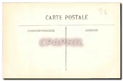 Dauphiné - Grande Chartreuse - Ogólny widok klasztoru - E.R. — Rewers