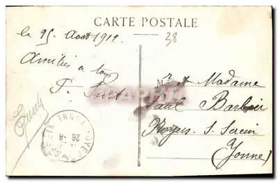Dauphiné — Ligne de la Mure, passage de la Rivoire à pic de 300 m. sur le Drac et le Mont-Aiguille — E.R. — nr 561 — Rewers