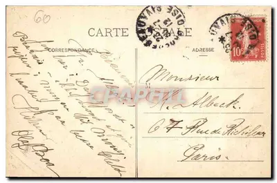 Beauvais — Katedra — Widok G. i F. — Wydanie artystyczne — Rewers