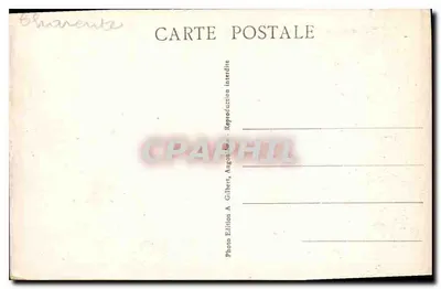 Angoulême - Hotel di Città — editore A. G. A. - 521 — Verso