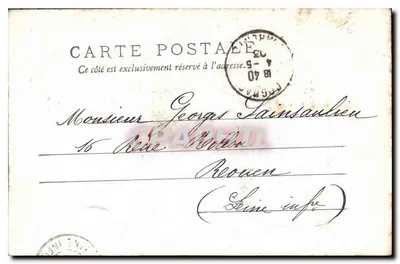 Cognac — Castello e Bottega dei Signori Jounny — Cliché L.B. — Verso