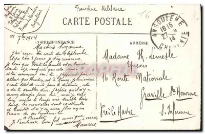 Angoulême — A Catedral — LL, n°18 — Verso