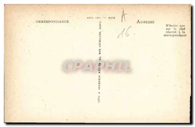 Angoulême — Zamek Desaix i Południowy — ND — Rewers