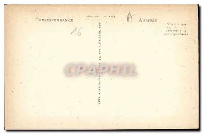 Angoulême — Hotel de Ville — LL — Verso
