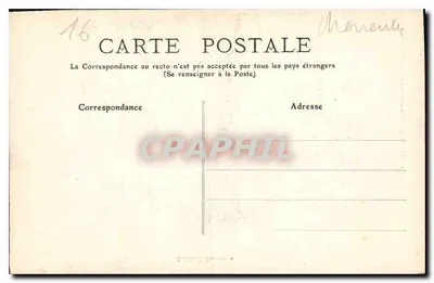 Angoulême — 34 - Casa Saint-Simon — Edizione E. Constantin — Verso