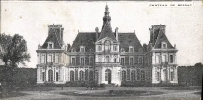 Castelo de Bessac — vista geral — editor não identificado