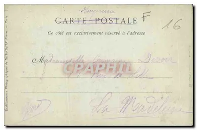 Angoulême — Święty Cybard i dolina Charenty — Baibaud, Księgarnia — Angoulême — Rewers
