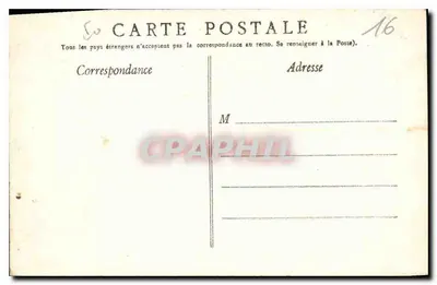 Angoulême (i jego okolice) — La Rochefoucauld. Zamek i Tardoire. — Wydawca nie widoczny, numer serii 15. — Rewers