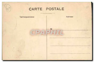 Sypialnia cesarza — Zamek Compiègne — E.D. - 10 — Rewers