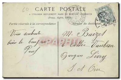Compiègne — Katedra św. Jakuba — Zbiory ND Fot — Rewers