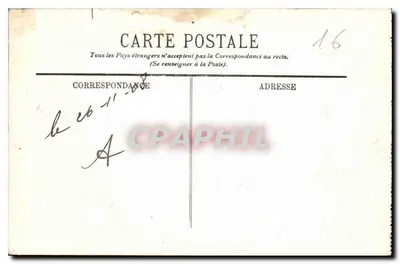Larocheffoucauld — El Castillo — Edición de las Nuevas Galerías — Reverso