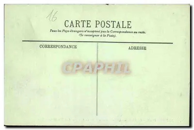 Okręgi Angoulême — La Rochefoucauld — Zamek i rzeka Tardoire — LL. — Rewers