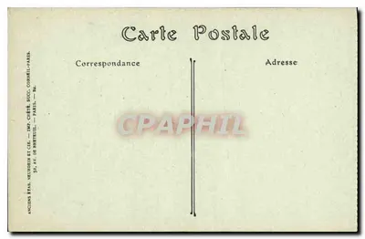 Pałac w Compiègne — Wieża Napoliona I — wydawca JND, nr 60 — Rewers