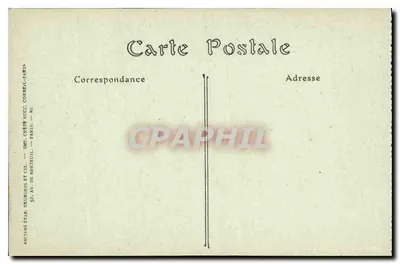 Compiègne — Brama Chapelle — Chapelle Gate — Imp. Créte, Paris — Rewers