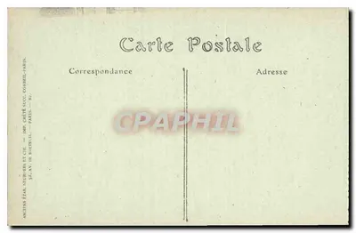Compiegne — Widok kościoła św. Jakuba — Wyd. Crété & Cie — Rewers