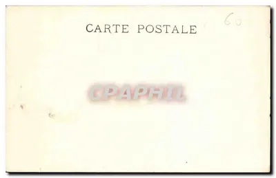 Compiègne — Zamek — Pokój spania Marie-Antoinette — LL — Rewers