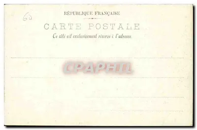 Zamek w Compiègne — Pokój sypialny Marie-Antoinetty — LL. — N° 27 — Rewers