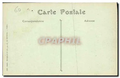 Park van het Kasteel van Chantilly — De Drie Paden — Jhot. — Achterkant