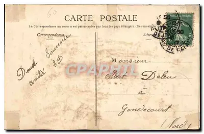 Compiègne — O Castelo — A Plate-Bande — LL. — Verso