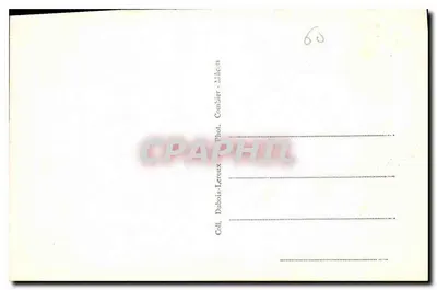 Senlis (Oise) — Katedra — Szczegół portalu zachodniego — Statuy i sceny kalendarza — Fot. Combier-Bacor — Rewers