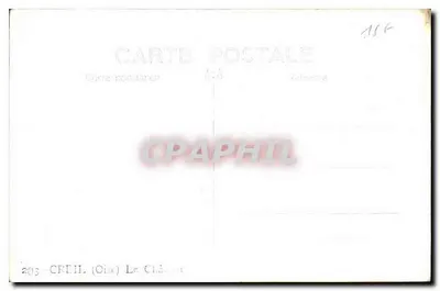 Crefil (Oise) — Il Castello — n°203 — Verso