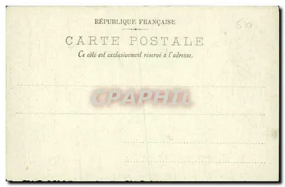 Zamek w Chantilly — Pałac Sylvii — Verve Robineau, Wyd. Lib. Chantilly — Rewers