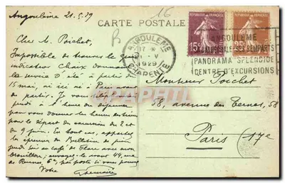 Angoulême - A Catedral de São Pedro — editor Novelles, n°23 — Verso