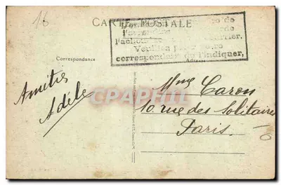 Saintes — Voutes das Arenas galo-romanas e campanário de São Eutrópe — Editor J. Prévost, n°40 — Verso