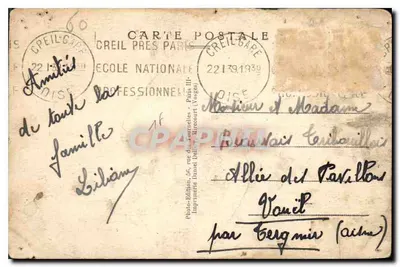 CREIL (Oise) — La Vallée de l'Oise — Photo-Billion, 56, rue des Journelles (Vosges) — Verso