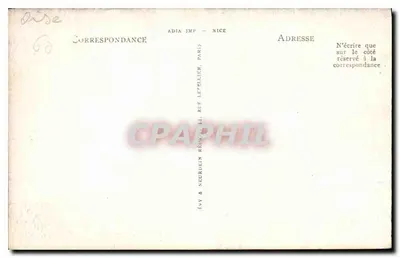 Chantilly — Paisagem às margens dos Etangs — editor I.L. n°194 — Verso