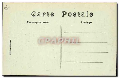 Castillo de Chantilly — Fachada Oeste — Editor: W. R. N. Verschaller, n° 19 — Reverso