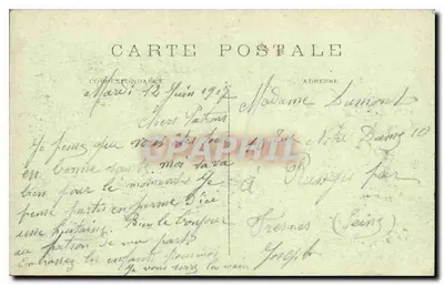 Okręgi Villers-Cotterêts — Zamek Pierrefonds — Widok z Rocher — Risso, lit. & wyd. Villers-Cotterêts — Rep.-Int. — Rewers