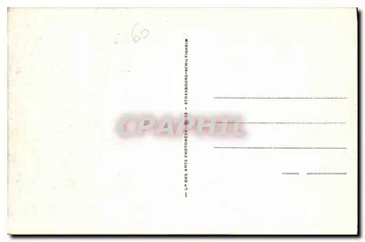 Chantilly — Duży parter Le Nôtre (1665) — Stara pocztówka ND.41 — Rewers