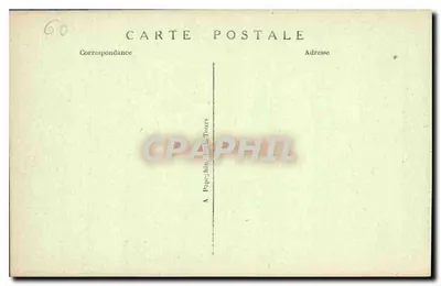 Castelo de Chantilly — Galeria dos Cervos — A. P. — Verso