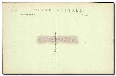 Castelo de CHANTILLY — Interior da Capela — A.P. n°21 — Verso