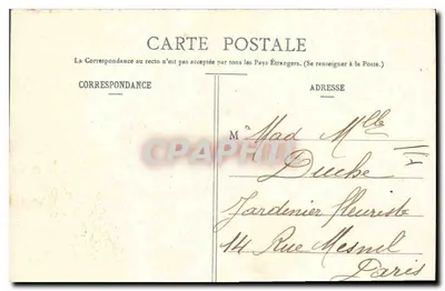 Zamek Pierrefonds — Fronton — G. Duclos, z Pierrefonds, nr 67 — Rewers