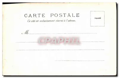 Zamek w Pierrefonds — Dziedziniec i kaplica — nr 1382 — Rewers