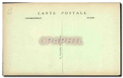 Zamek w Chantilly — Strona południowa — A. P. — Rewers