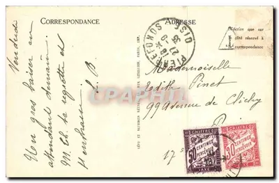Pierrefonds — A Rue Notre-Dame e o Castelo — LL — Verso